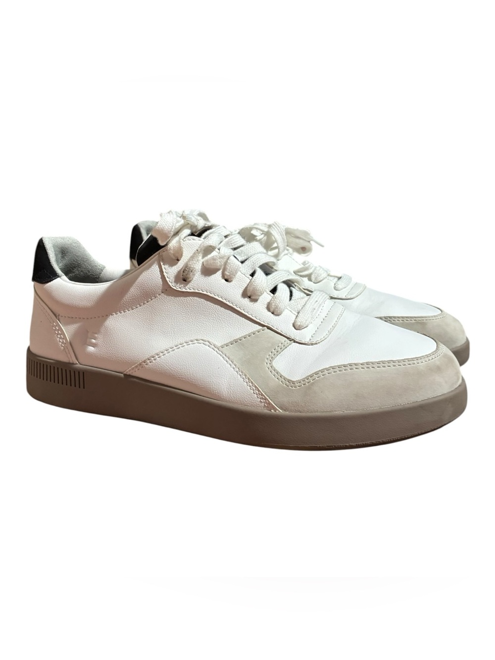 Everlane ReLeather Court Sneakers Leather Neutral Tennis Shoes Unisex Neutral